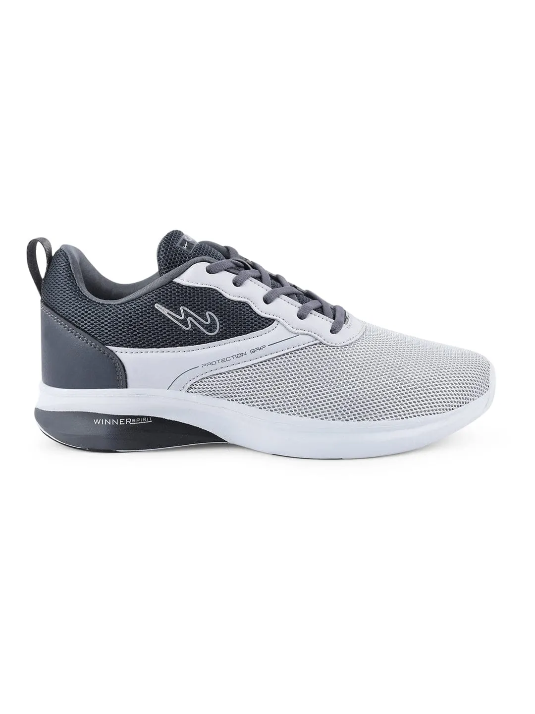 CAMP-RELISH Grey Men's Running Shoes