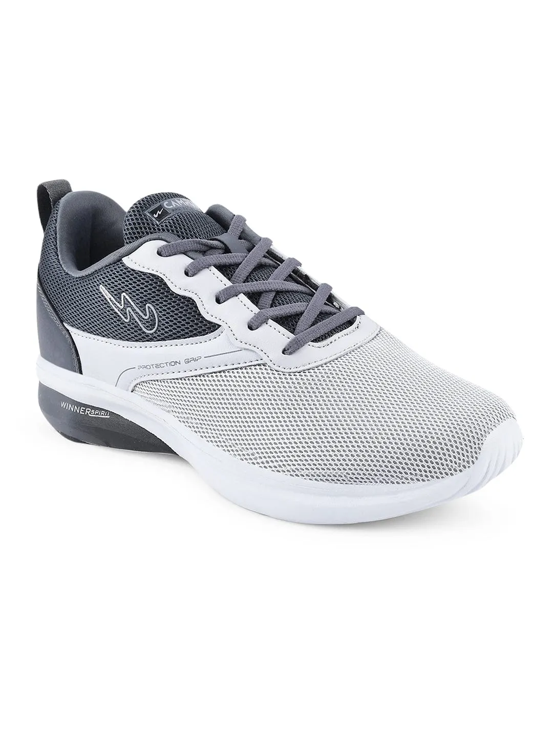CAMP-RELISH Grey Men's Running Shoes