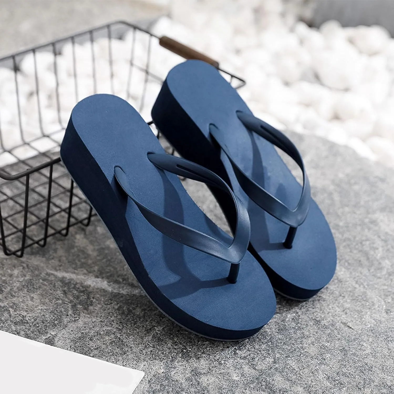 Flip Flops Women Womens White Flip Flops Womens Comfort Lightweight Soft Thong Sandals Beach Sandals Women