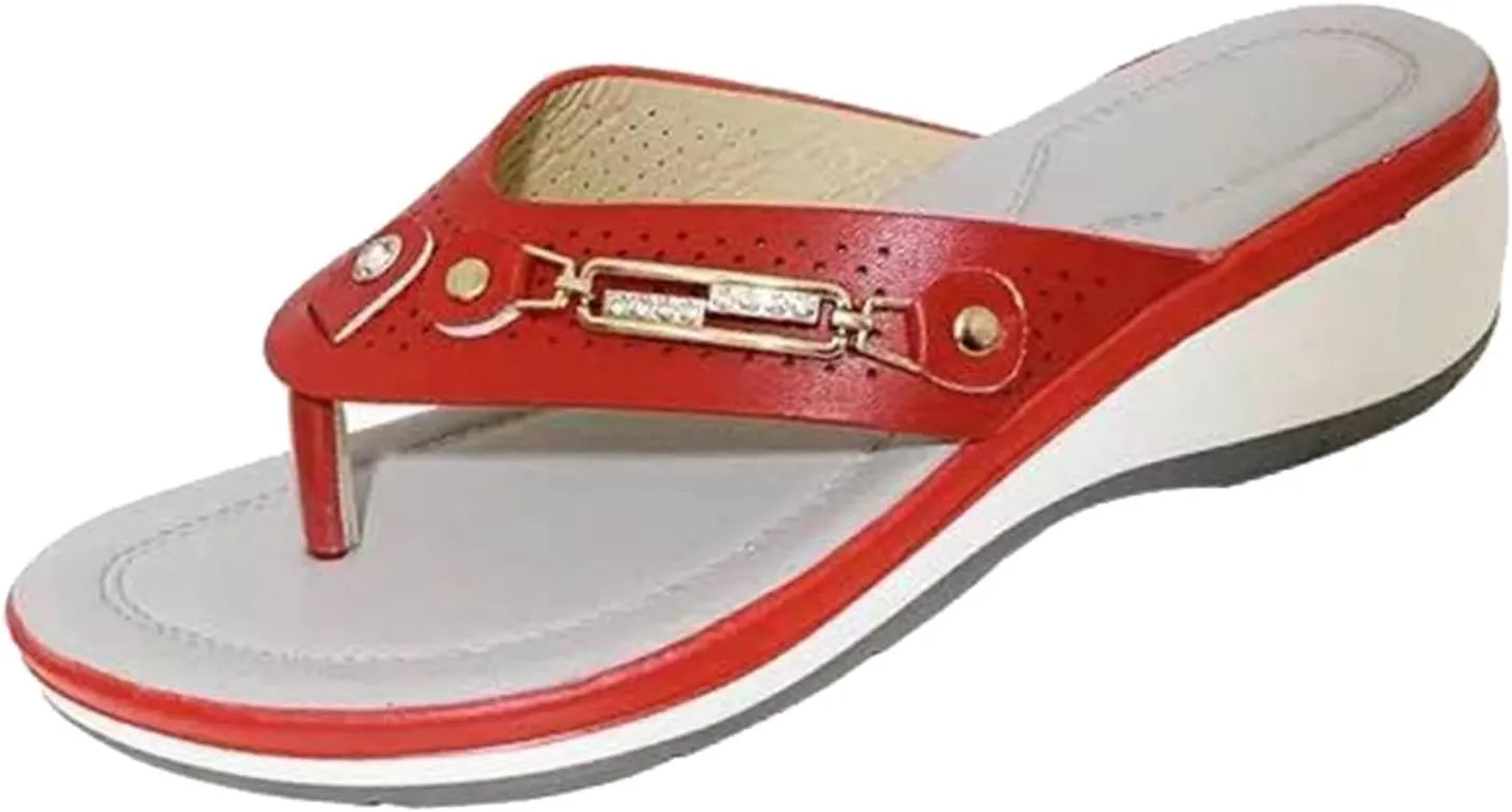 Flip Flops Women's Outer Wear Beach Sandals Summer Casual Large Size Women's Slippers Sandals Shoes Women Summer