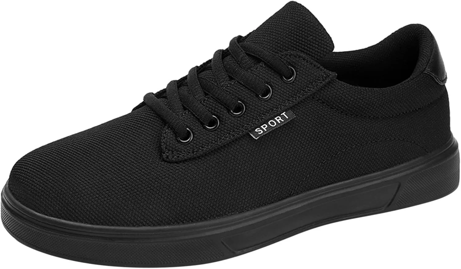 Men Casual Shoes Fashionable and Simple Solid Color New Pattern Flat Bottomed Comfortable Lace Men Casual Shoes X Wide Men's