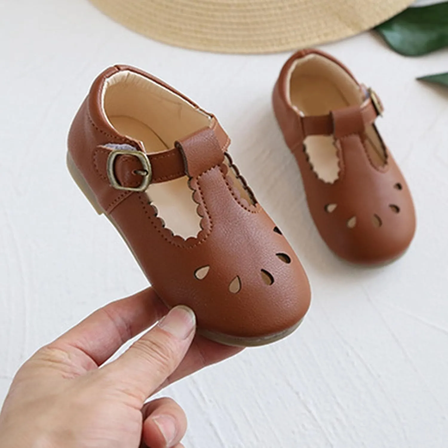 Toddler Leather Loafers Sandals Beach Casual Pool Slide Shoes Baby Infant Summer Soft Flat Casual Crb Shoes Slip On