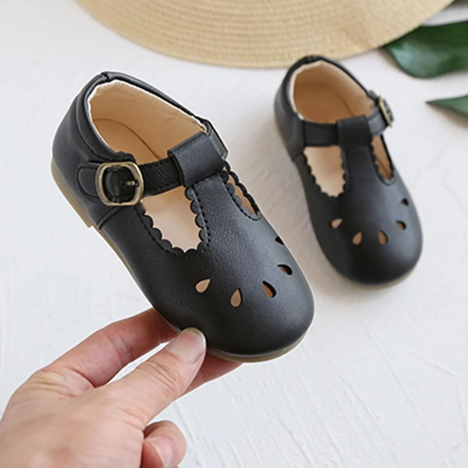 Toddler Leather Loafers Sandals Beach Casual Pool Slide Shoes Baby Infant Summer Soft Flat Casual Crb Shoes Slip On