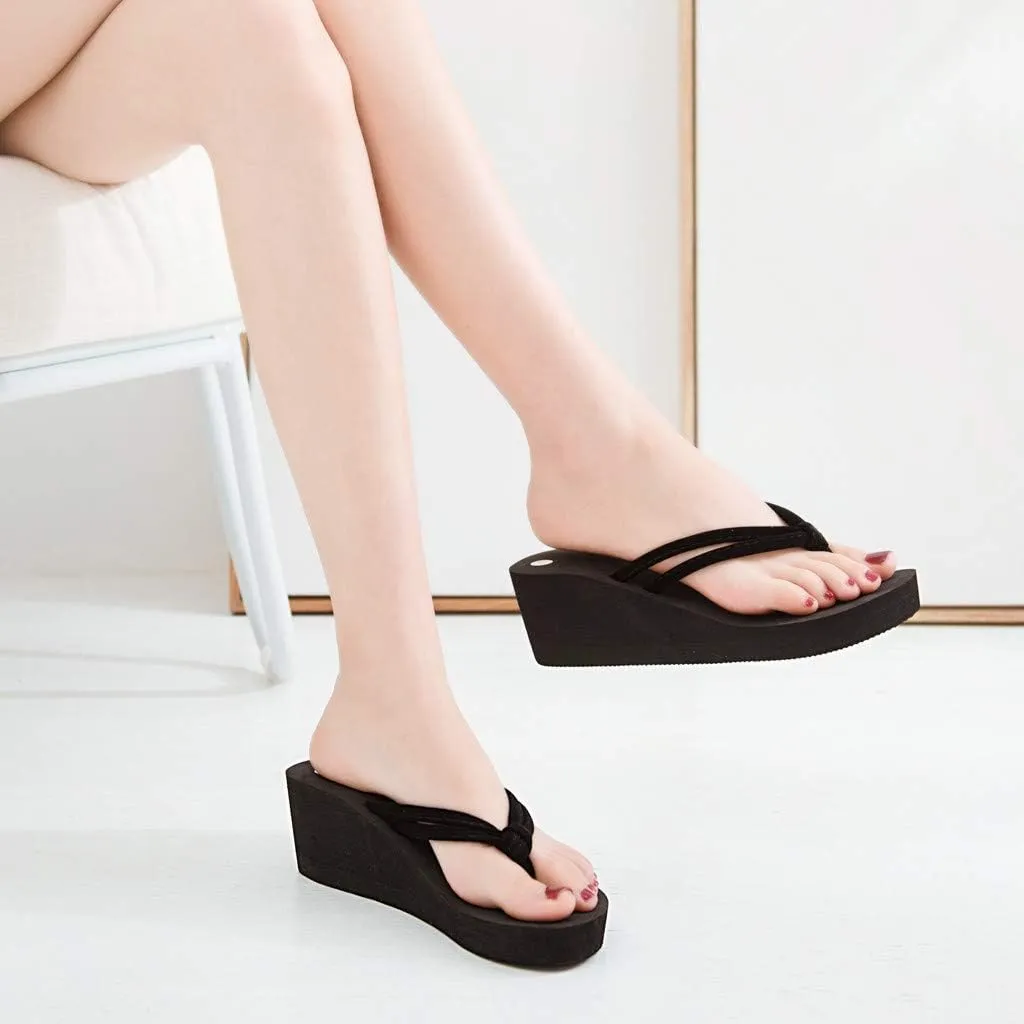 Women's Arch Support Flip Flops Comfortable Beach Thong Sandals with Arch Support Breathable Casual Slippers
