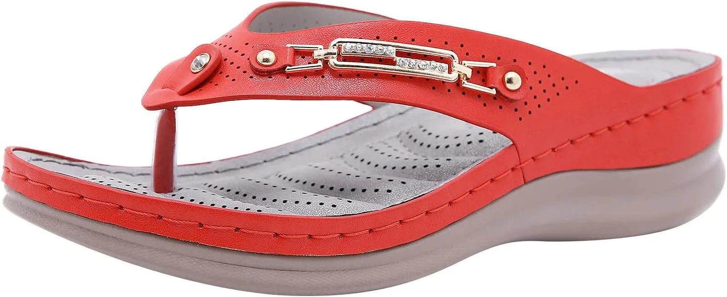 Womens Flip Flops Womens Beach Shoes Comfortable Beach Sandals Slip on Thong Flat Sandals Shower Shoes Women
